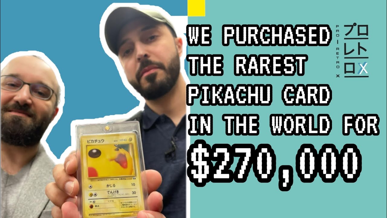 We Purchased The RAREST POKECard In The World for DUBSY: THE PIKA SNAP