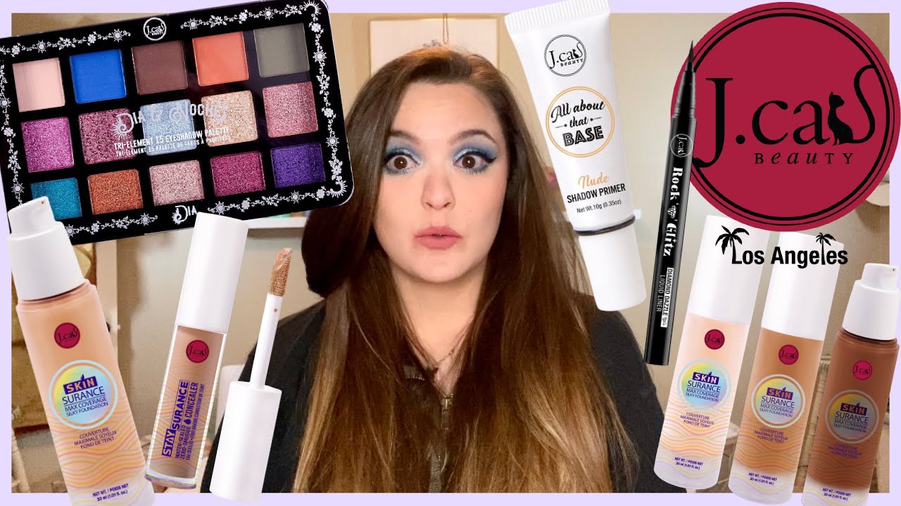 J. Cat Beauty Skinsurance Foundation | Staysurance Concealer | Dia & Noche Tri-Element 15 Palette 🤓