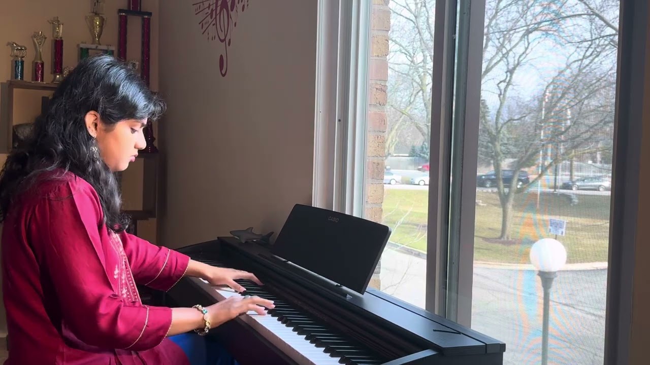 Eki Labonye Purno Prano - Rabindra Sangeet on Piano