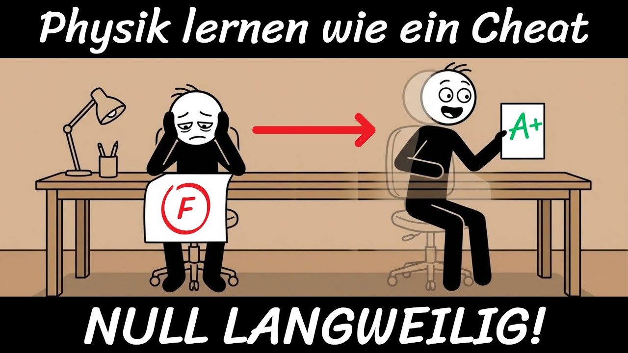 Physik so SCHNELL lernen, dass es fast illegal wirkt (0% langweilig!)