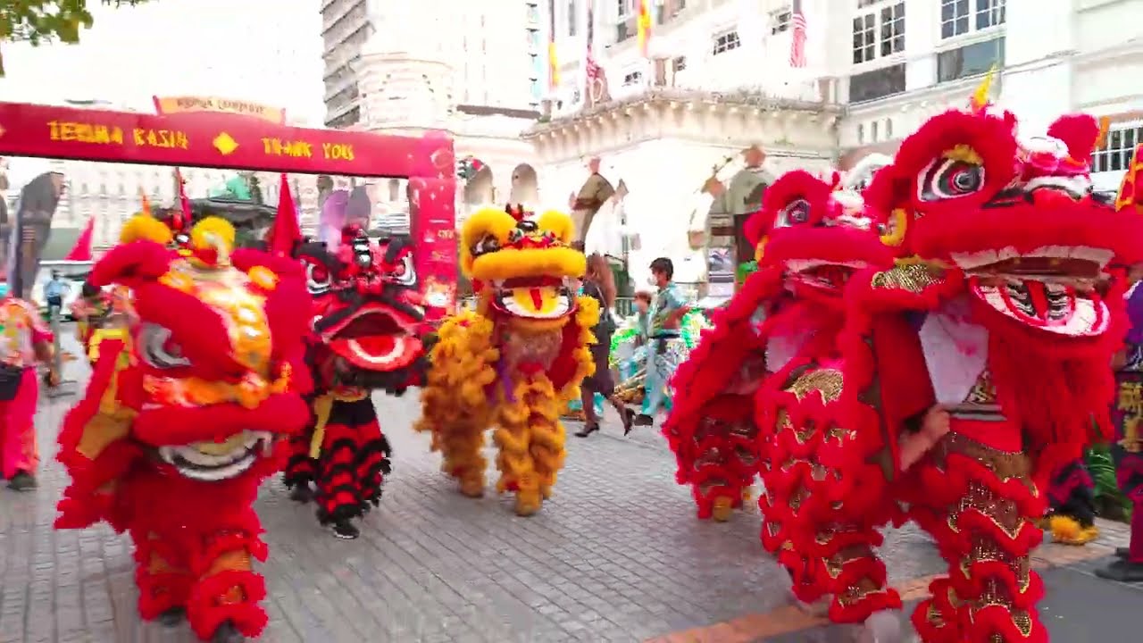 Dataran Merdeka - Lion & Dragon Dance 2022