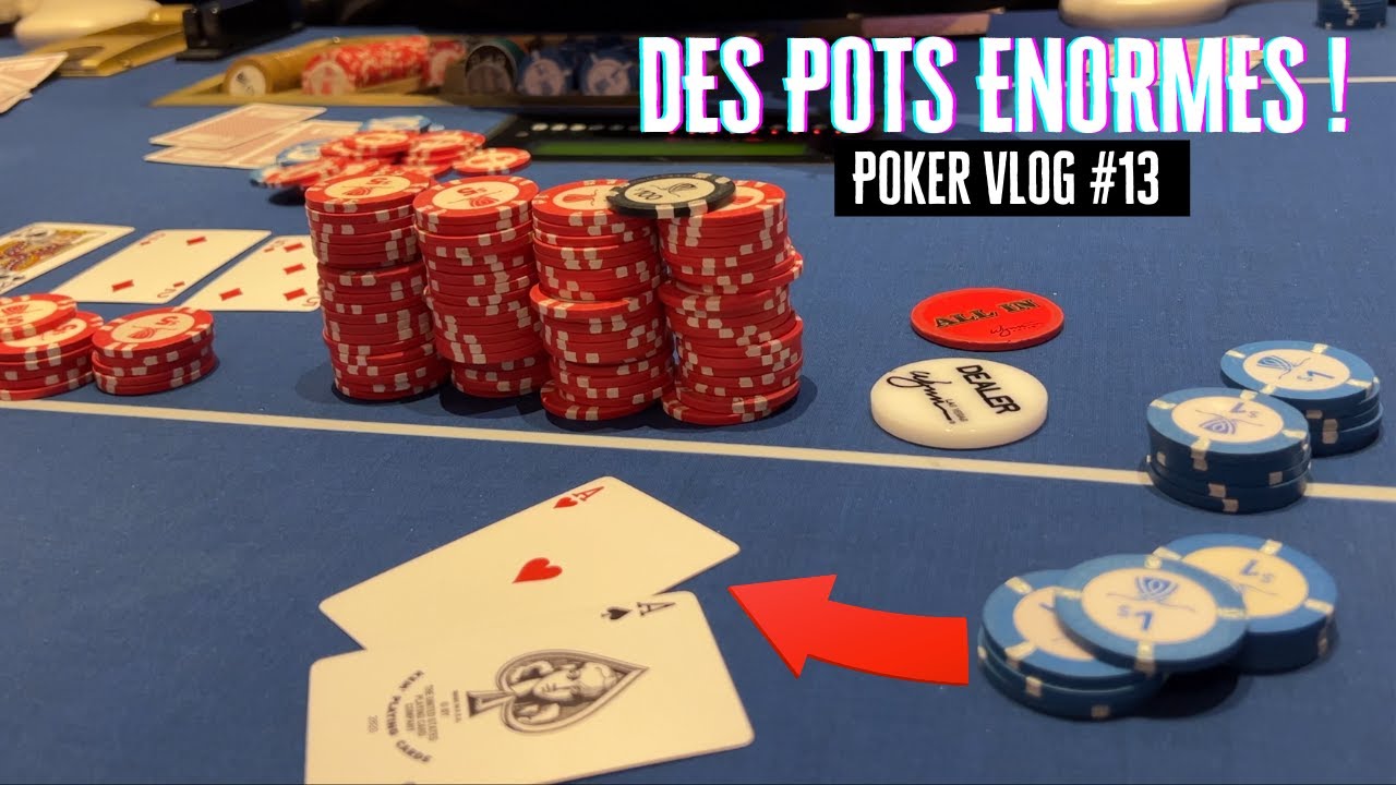 LE VLOG LE PLUS INCROYABLE DE MA CHAINE, A NE PAS LOUPER !!! POKER VLOG #13