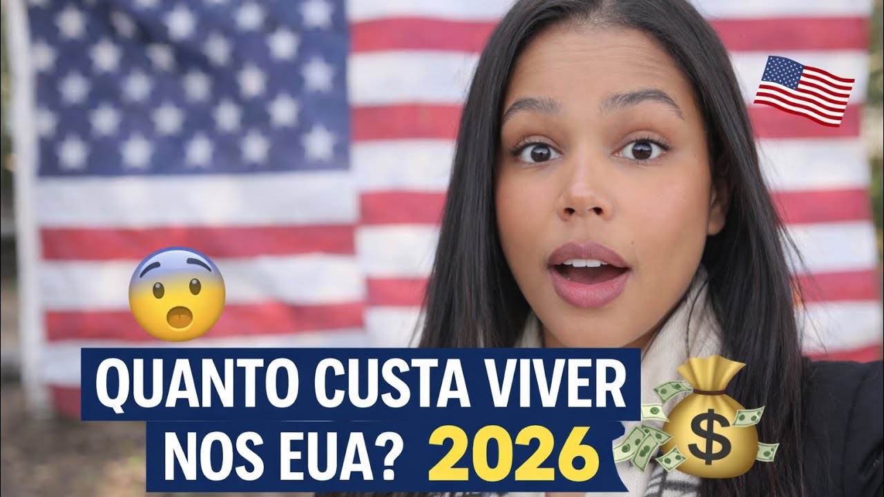 Quanto custa viver nos EUA em 2026? 🇺🇸 | A verdade”