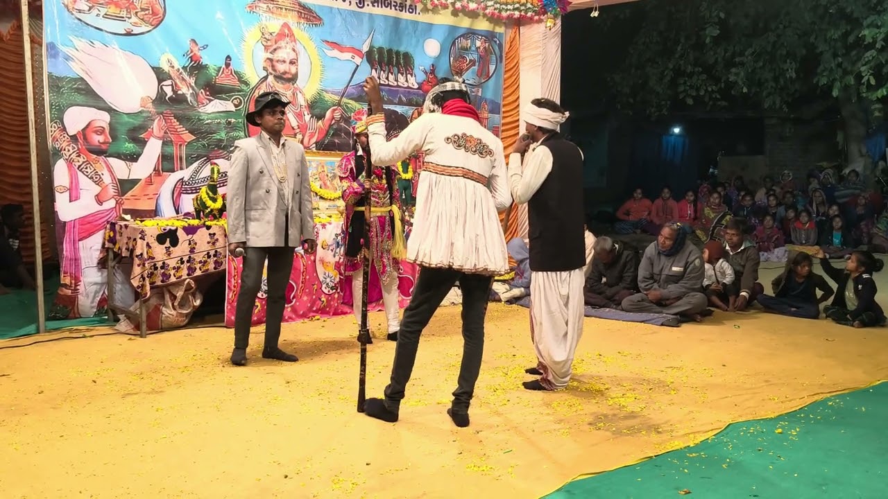 અજમેલ રાજા 🙏અને ખેડૂત 🌾સાથે નો સંવાદ 🙏 નકળંગ યુવક મંડળ બાલીસણા...🙏જય બાબરી 🥰