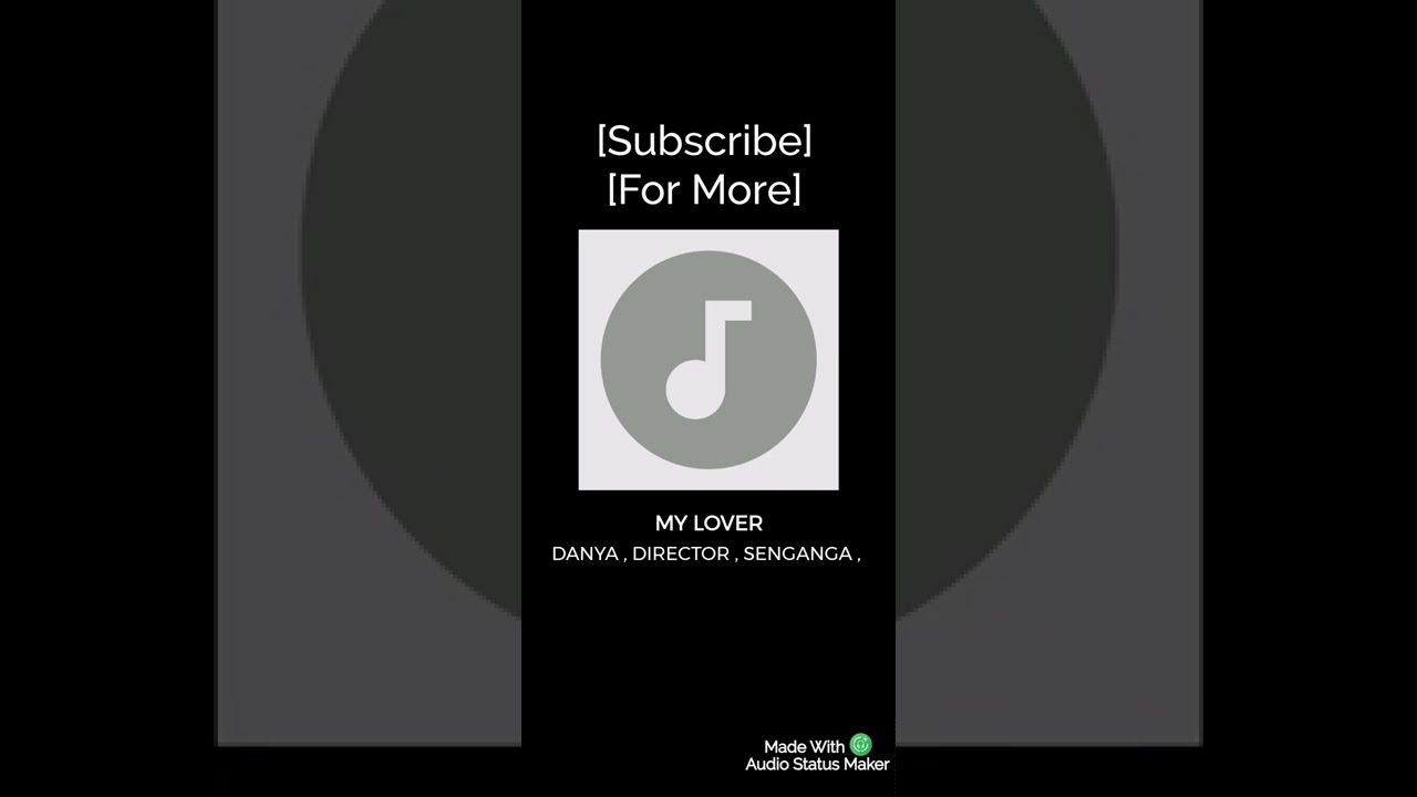 Mpho Danya X Director 1836 X Senganga - My Lover (Official Audio)