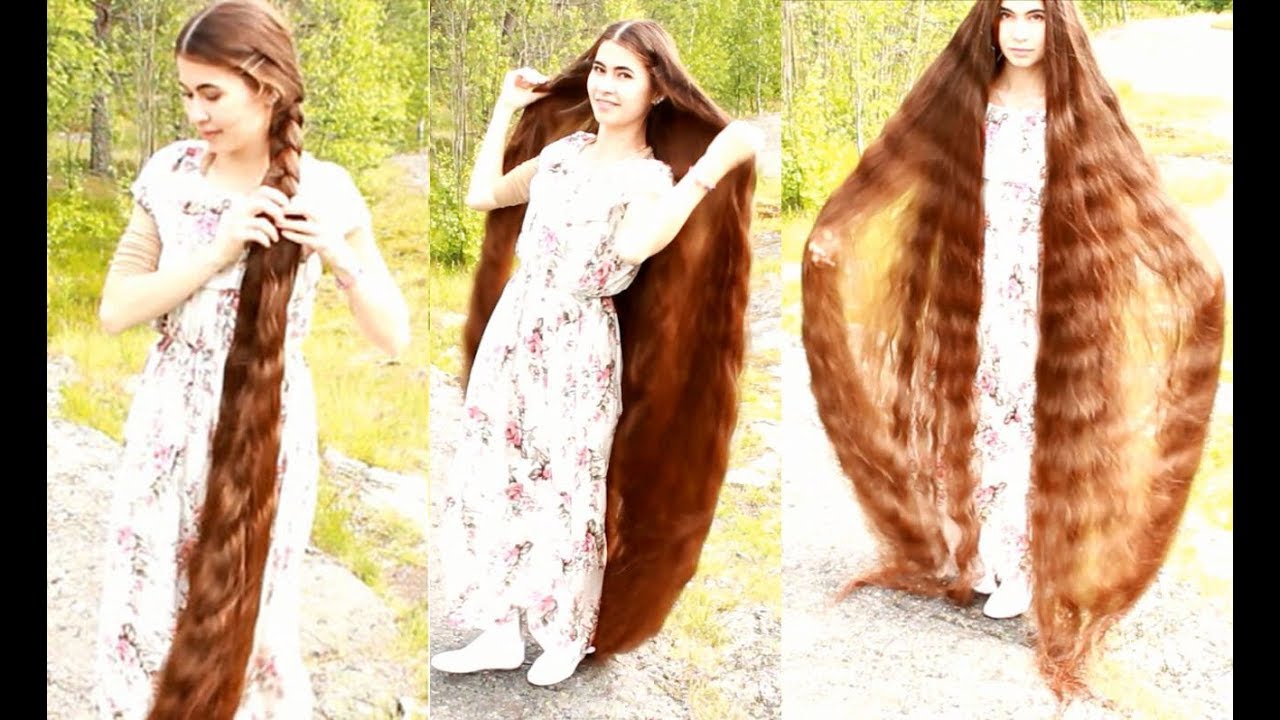 My very long hair #19 (Helsinki, Finland).  Real-life Rapunzel