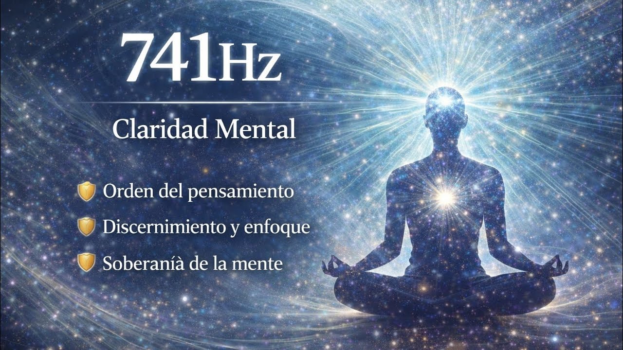 🔊4ta ETAPA✨741 Hz ☄️ Claridad Mental-