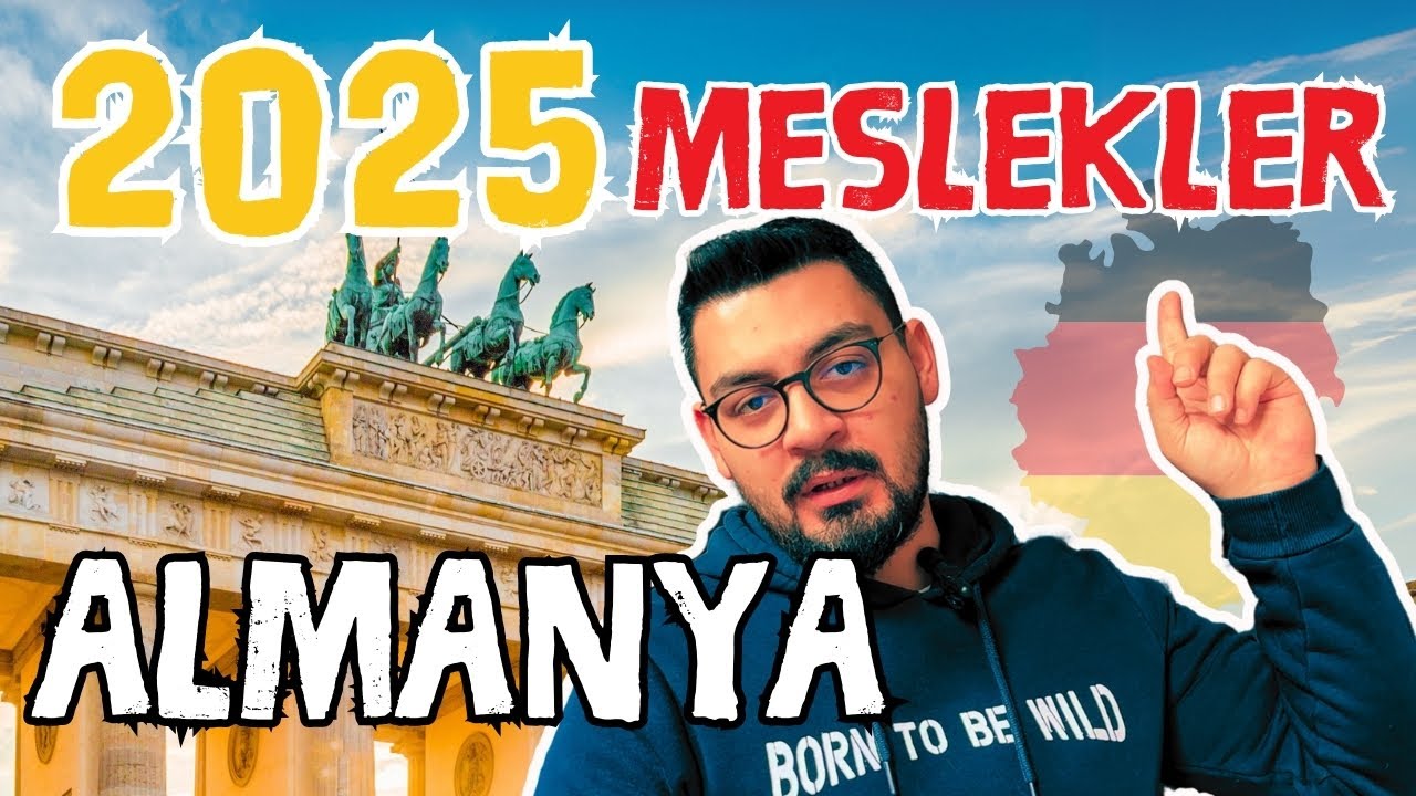 Almanya’da 2025’te En Çok Aranan Meslekler ☝🏽 | Sürprizli Video 🎁