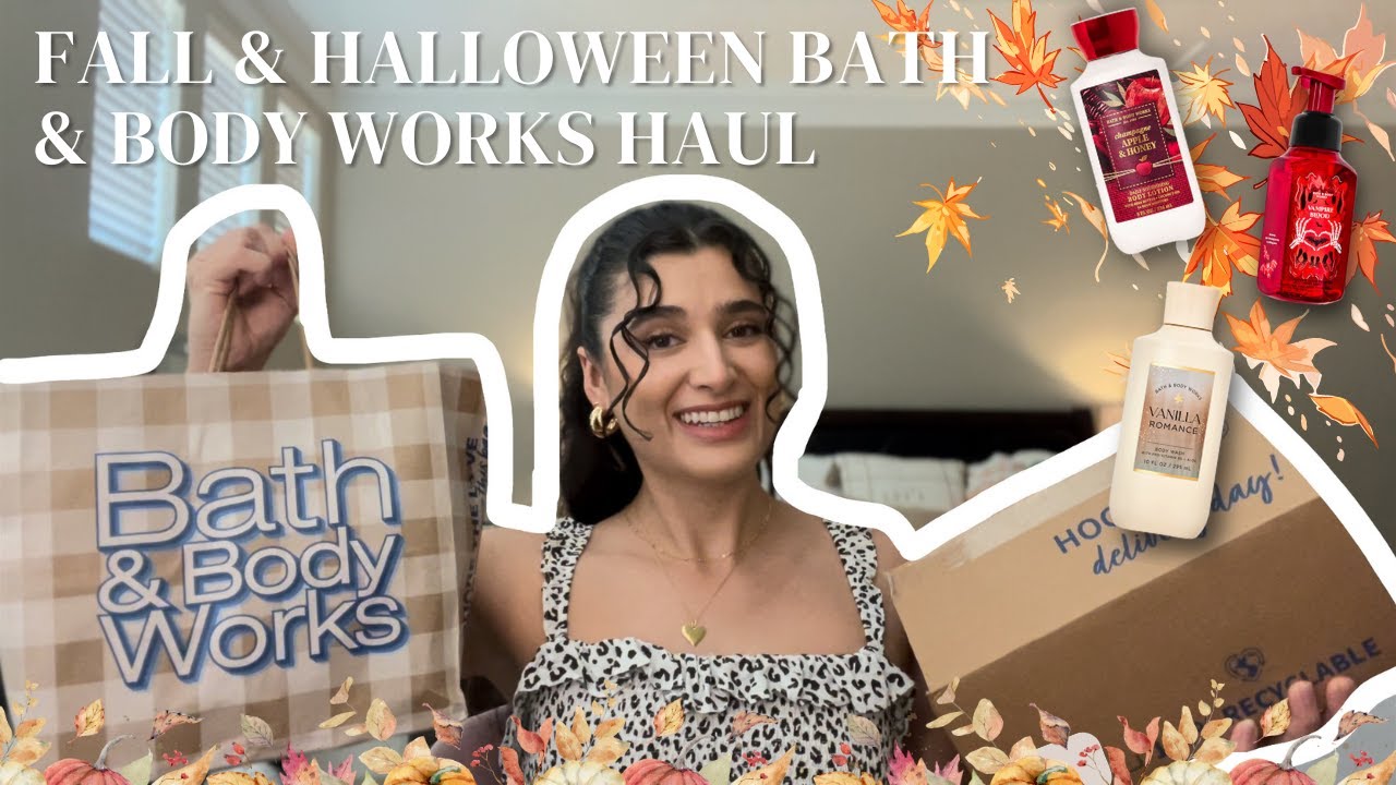 🕷️🍂HUGE FALL & HALLOWEEN BODY CARE HAUL🍂🕷️