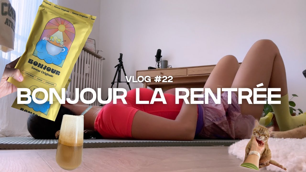 Ma semaine de rentrée FEEL GOOD avec Bonjour Drinks