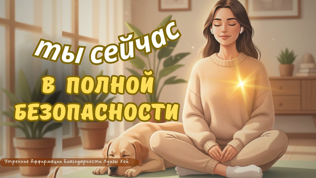 ИСЦЕЛЯЮЩИЙ НАСТРОЙ: Любовь к себе и чувство безопасности в каждом ВДОХЕ.Утренние Медитации Луизы Хей