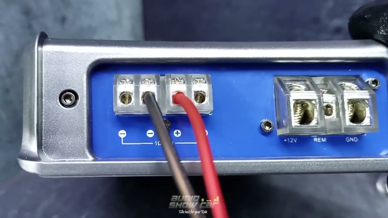como conectar 2 bajos Doble bobina de 4 ohms a un amplificador monoblock estable a 1 ohm