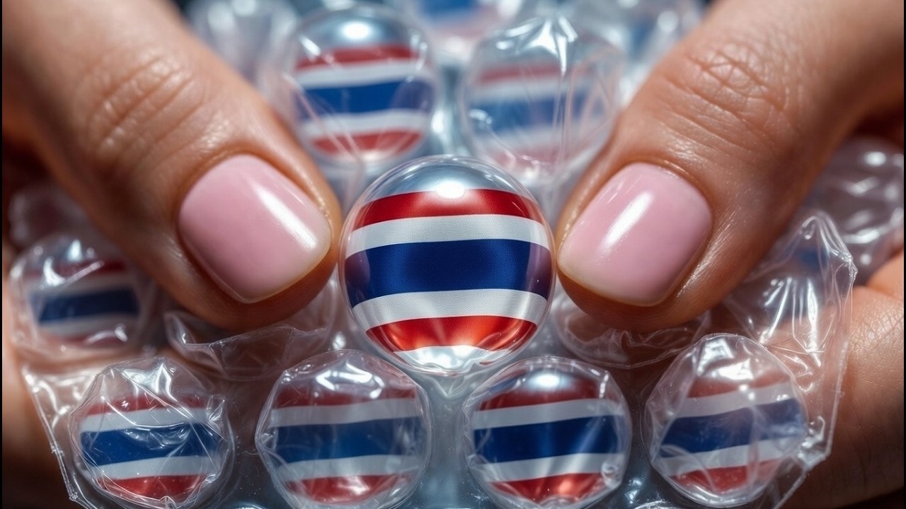 국기가 그려진 에어캡 포장지 || Can You Find Your Country Flag ASMR #ai #asmr