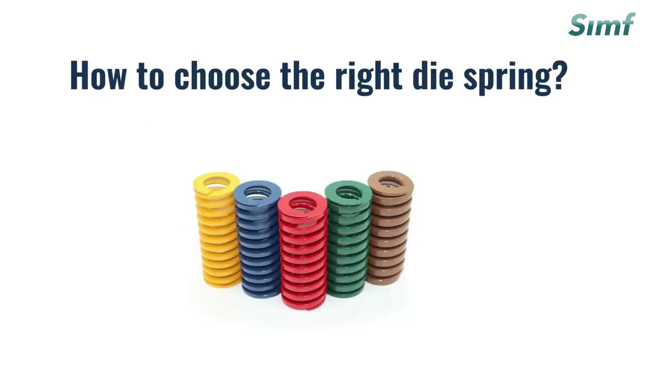 How to choose the right die spring?