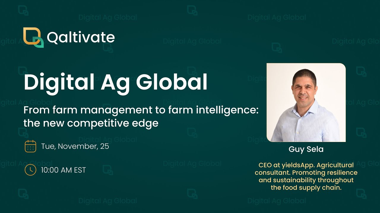 Digital Ag Global Podcast, From Farm Management to Farm Intelligence