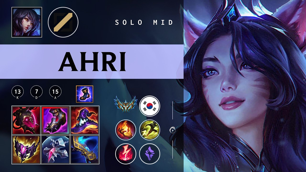 Ahri Mid vs Aurora - KR Challenger Patch 26.04