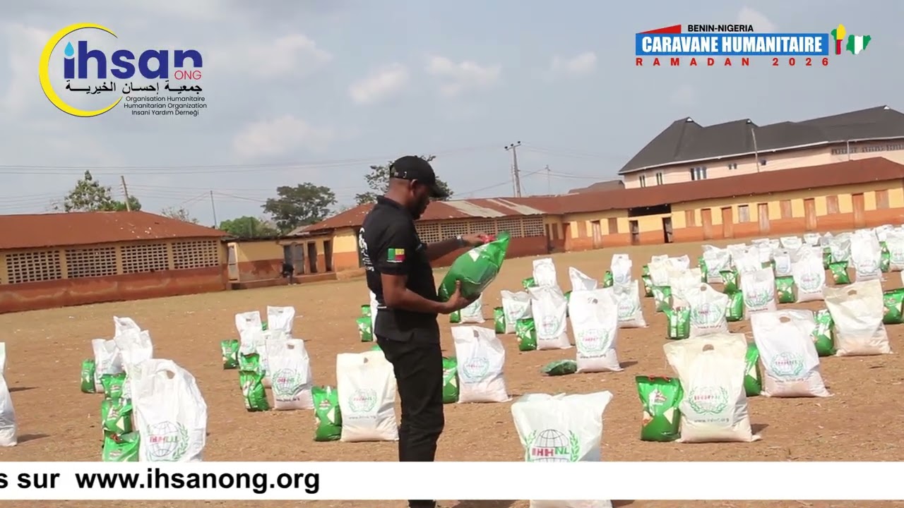 Distribution de kits alimentaires