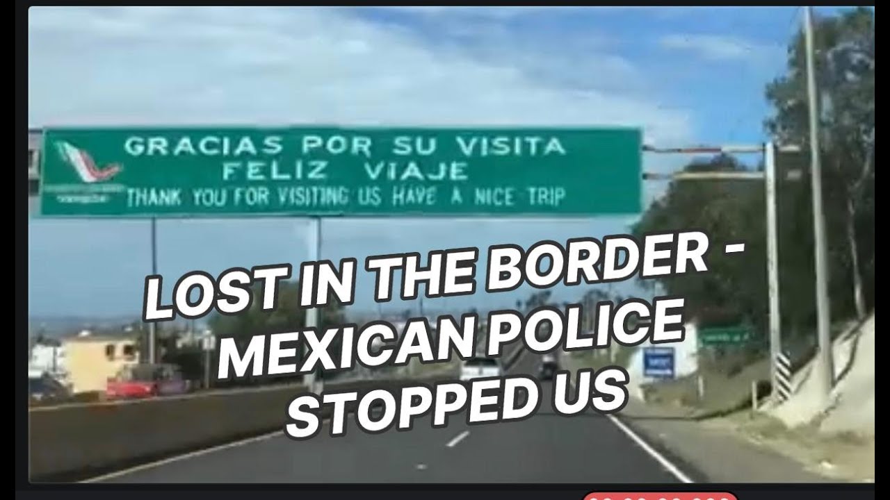 LOST IN THE TIJUANA-SAN DIEGO BORDER (Driving from Rosarito) #mexico #tijuana #rosarito