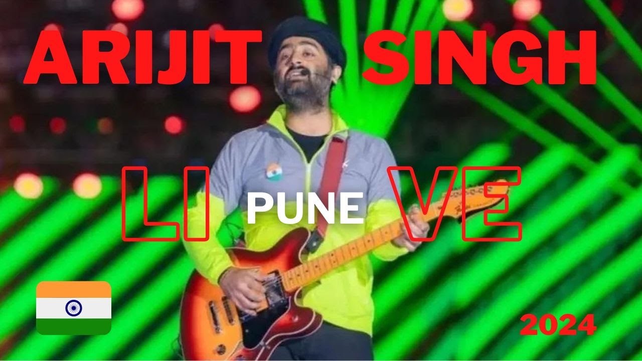🔴 Arijit Singh LIVE Concert in Pune 24' | Unfforgettable Performance! 🇲🇽🇮🇳 @Official_ArijitSingh