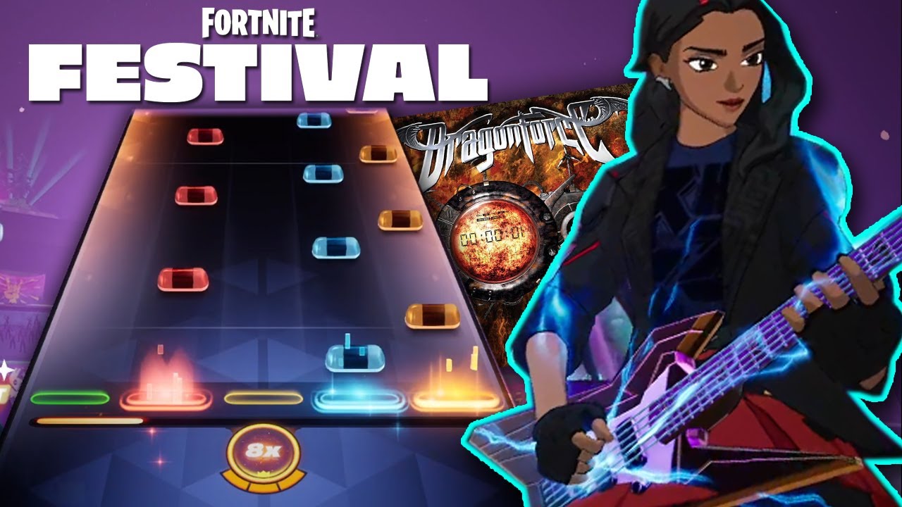 Fortnite Festival - Through the Fire and Flames by DragonForce Pro Lead 100% FC 739k