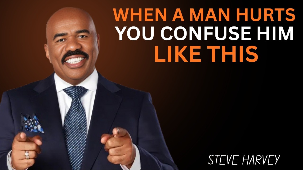 💔 When a Man Hurts You, CONFUSE Him Like THIS 🤯🔥 | Steve Harvey Motivation