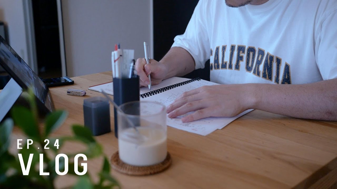 vlog｜運動、家事、勉強をする30代の休日・暮らしのために今日できること