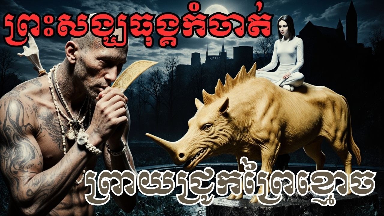 ព្រាយជ្រូកព្រៃដីច្រាប! ព្រះសង្ឃធុង្គប្រយុទ្ធខ្មោចព្រៃ គួរឱ្យខ្លាចខ្លាំង មិនហ៊ានចូលព្រៃតែម្នាក់ឯង