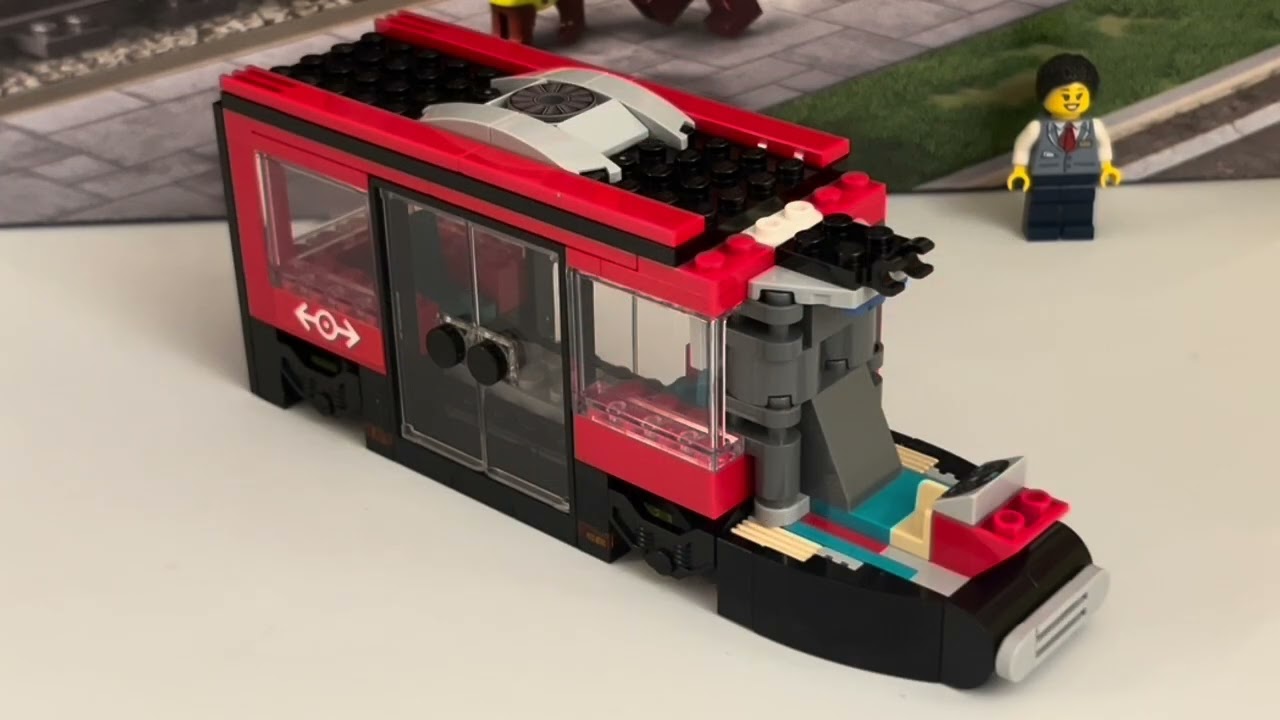 Updating my Lego city with tram 60423