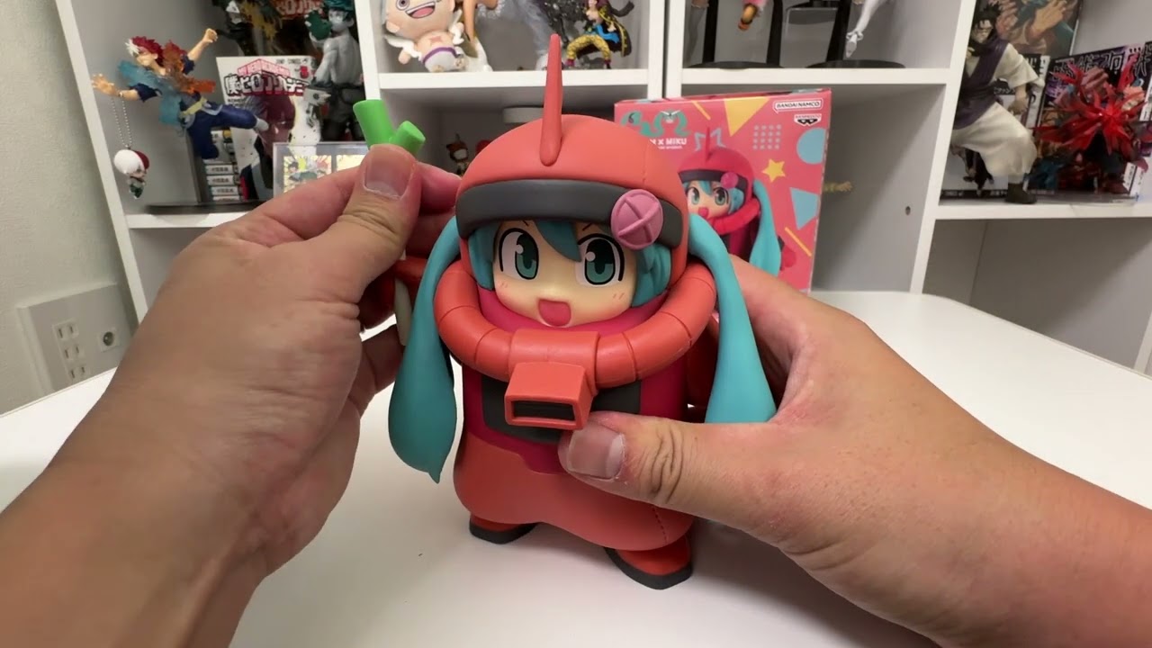 フィギュア開封動画 『ガンダム45周年×初音ミク』フィギュア シャアザクぐるみ [初音ミクVer.]
