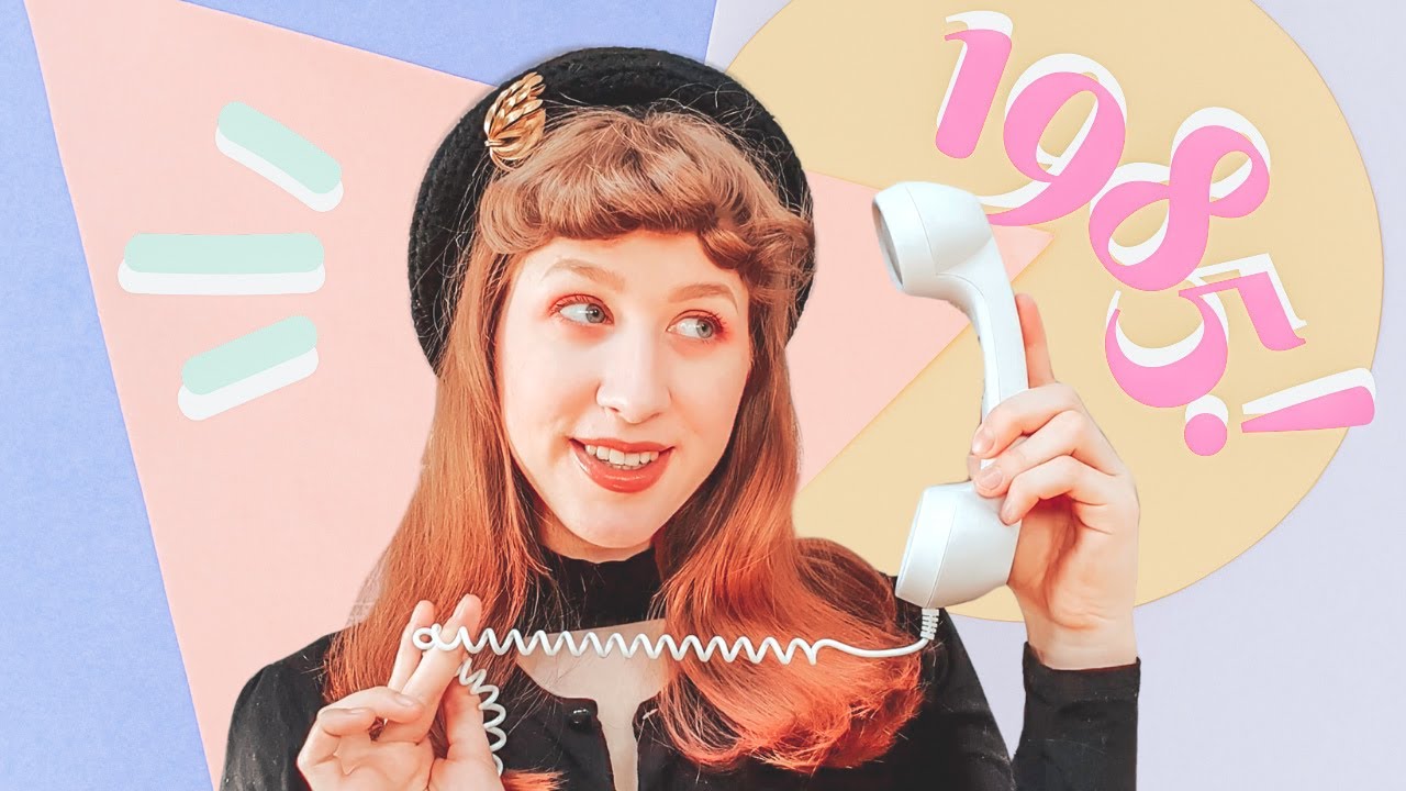 Dressing Like it's 1985! // 80s Outfits + Makeup from Vogue!