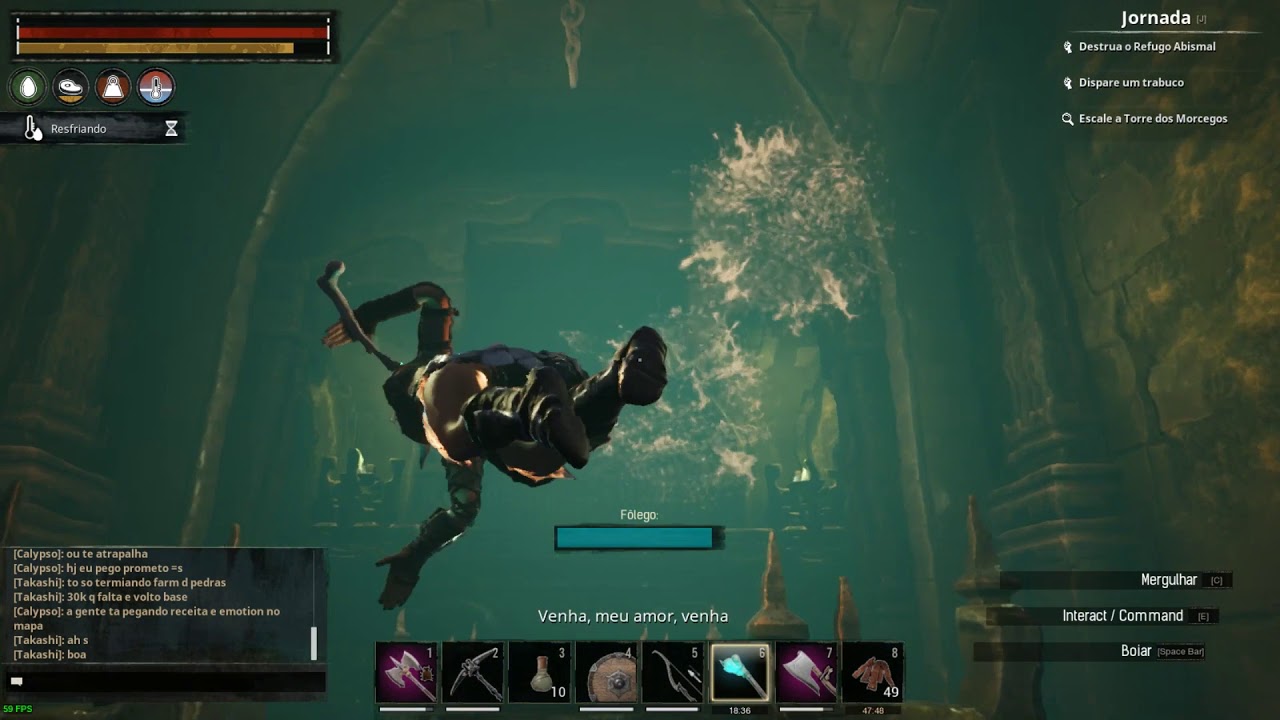 Conan exiles,destrua o refugo abismal