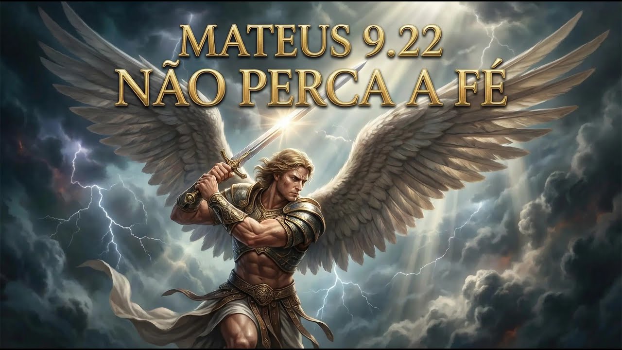 “Sua cura está a caminho, não perca a fé” Mateus 9.22