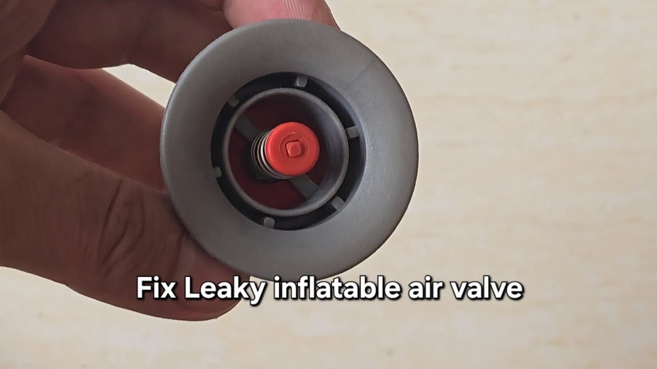 Fix leaky spring inflatable air valve for sup kite wing or boat inflatables valve