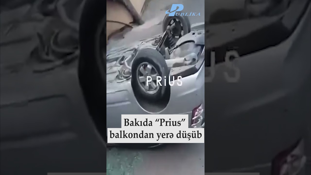 BAKIDA “PRIUS” NAMƏLUM ŞƏKİLDƏ AŞDI