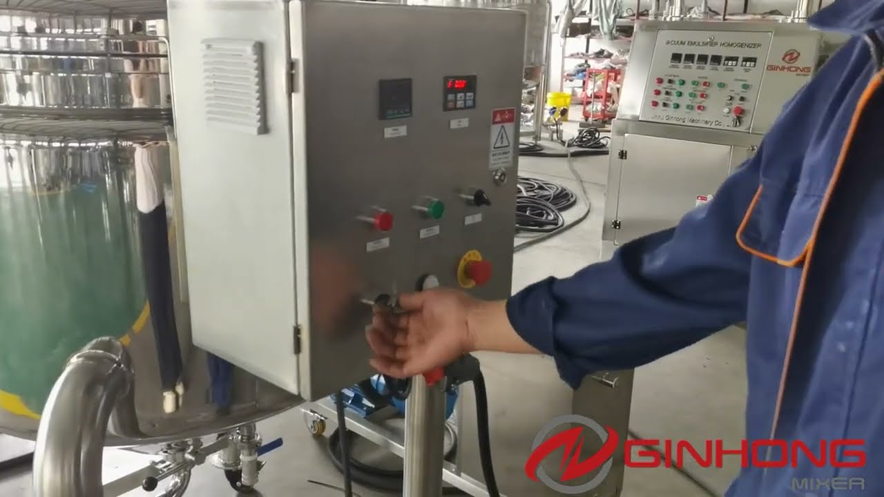 YX-200 Vacuum Emulsifier Homogenizer Ordered By American  Customer