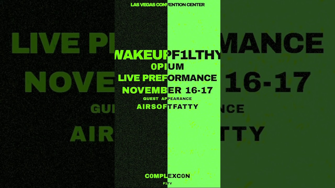 WakeupF1lthy x 0pium x AirsoftFatty x complexcon &hellip;. Who&rsquo;s ready? 💪🏻