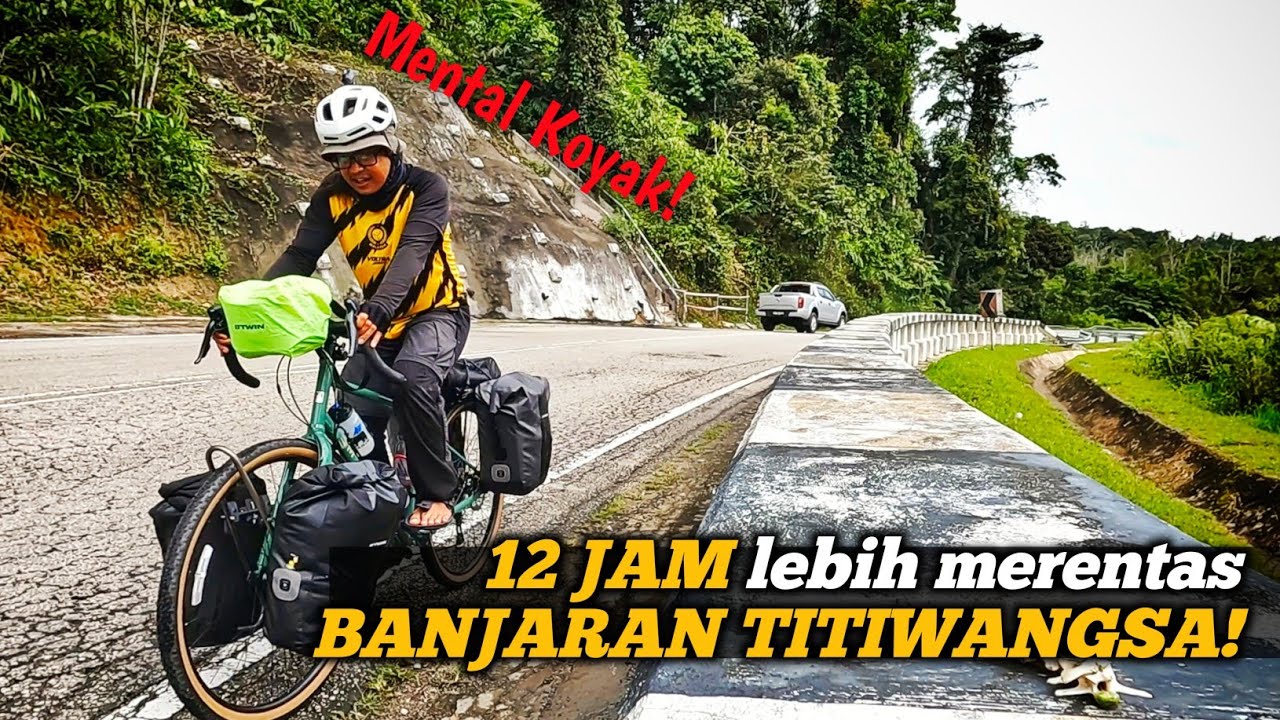 12 JAM lebih merentas Banjaran Titiwangsa dengan basikal - KAYUH MALAYSIA (S3 E8)