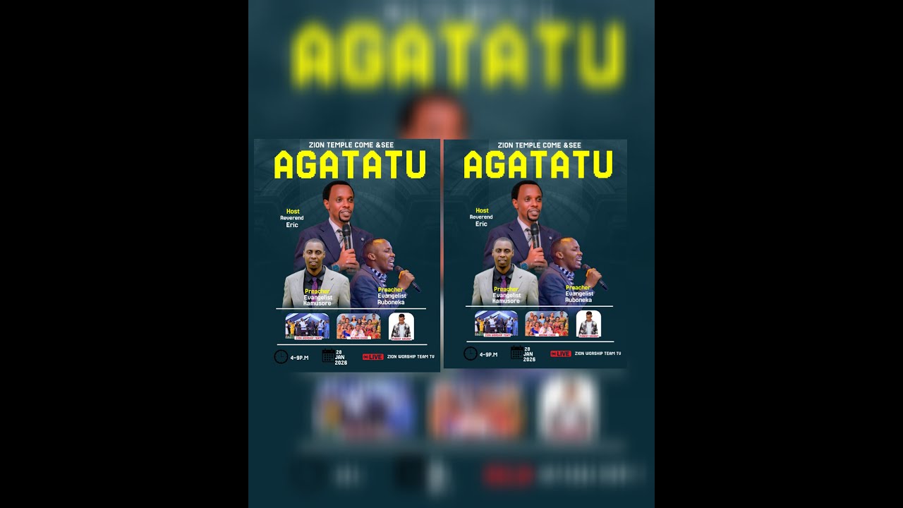 LIVE //IKAZE MUMATERANIRO YA GATATU HAMWE NA REV ERIC NA EV RUBONEKA  & EV KAMUSORE
