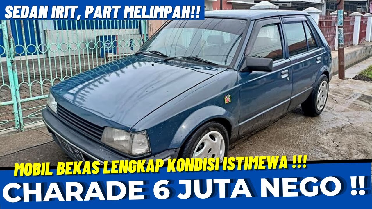 MURAH BANGET !! HARGA SEDAN BEKAS DAIHATSU CHARADE CUMA 6 JUTAAN MASIH NEGO!! | MOBIL BEKAS MURAH