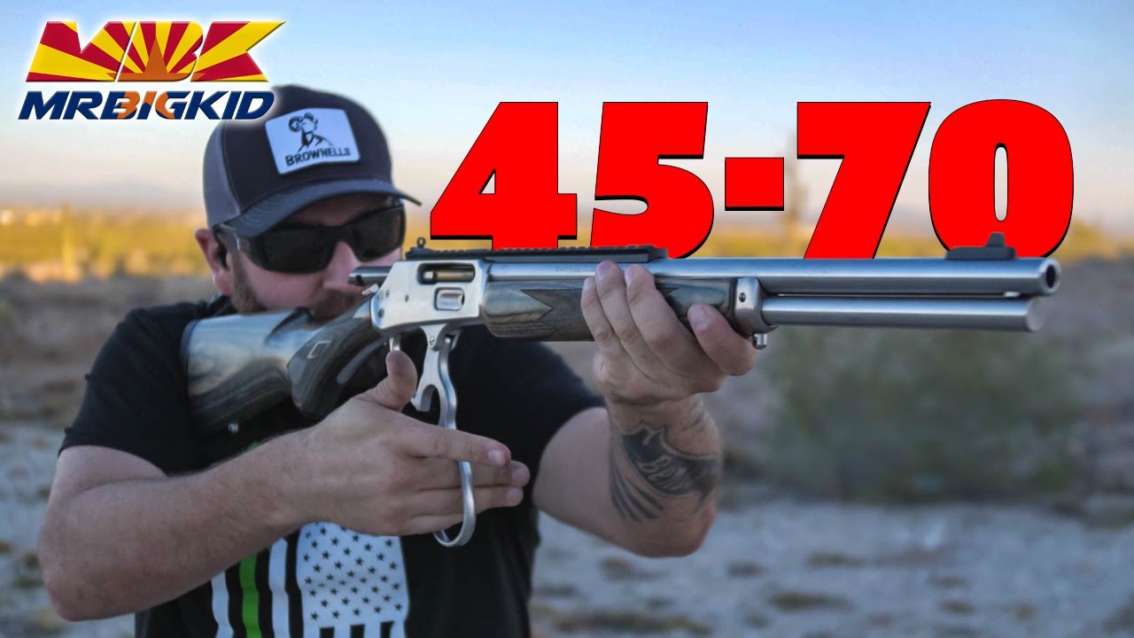 ЮРСКИЙ ГРОМАДНИК - Marlin 1895 SBL 45-70!