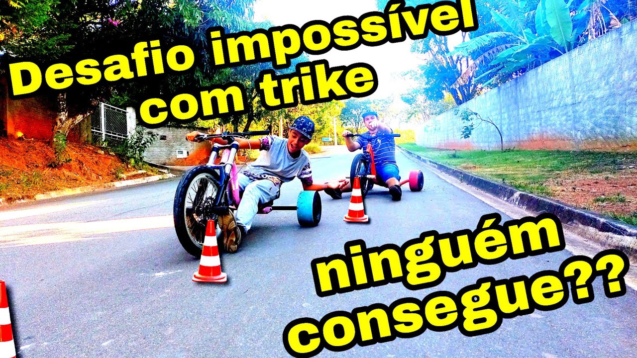 Drift trike no Brasil/ adrenalina