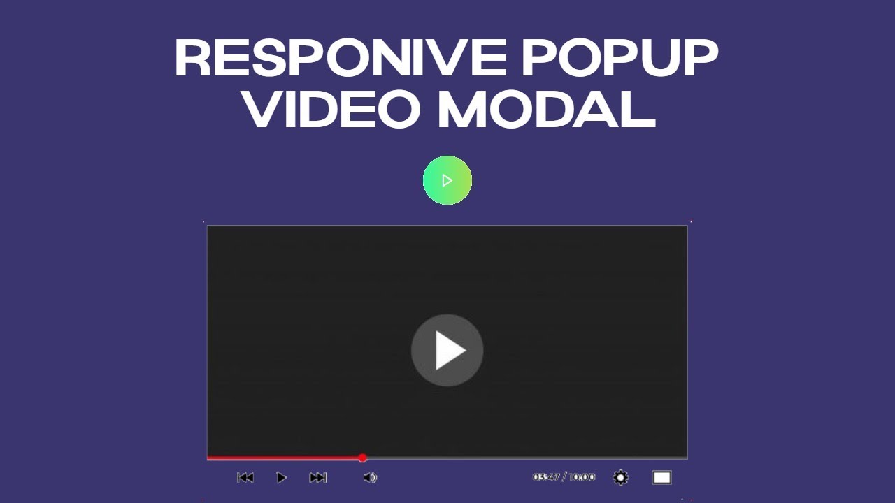 Модальное видео YouTube с пульсирующей анимацией | HTML, CSS и JS