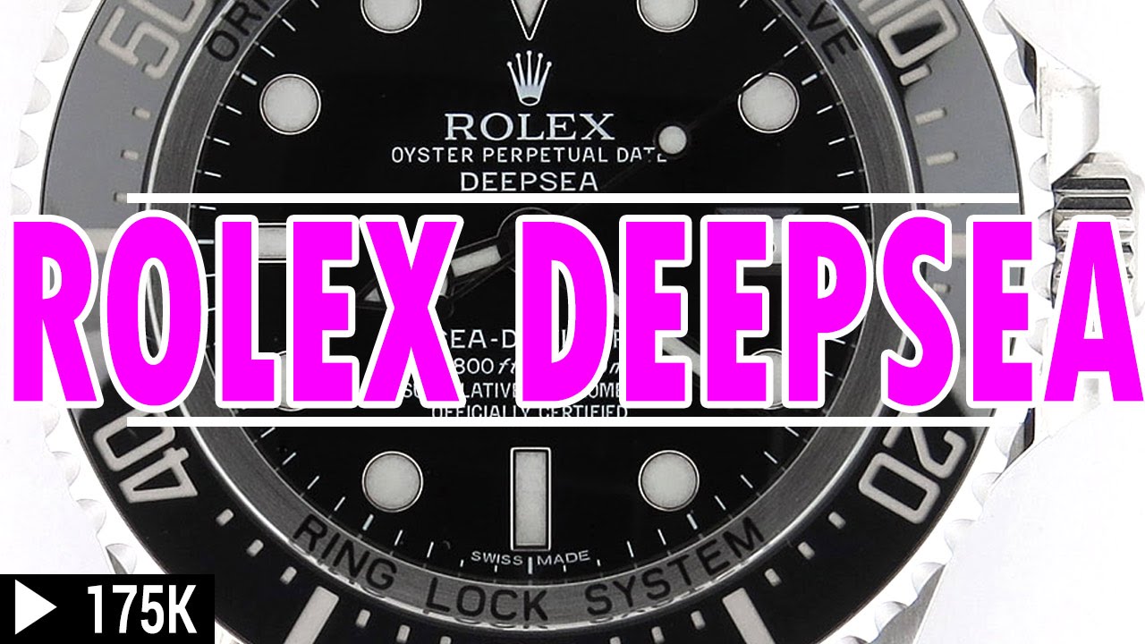 Rolex 116660 Deepsea Sea-Dweller DSSD Hands-On HD Video
