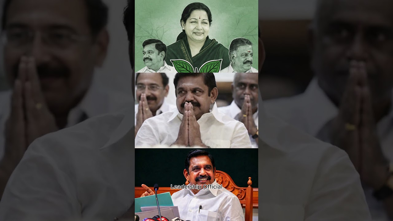 How EPS Became AIADMK General Secretary After Internal War |  #storiesbyjeeva | #tamilpolitics