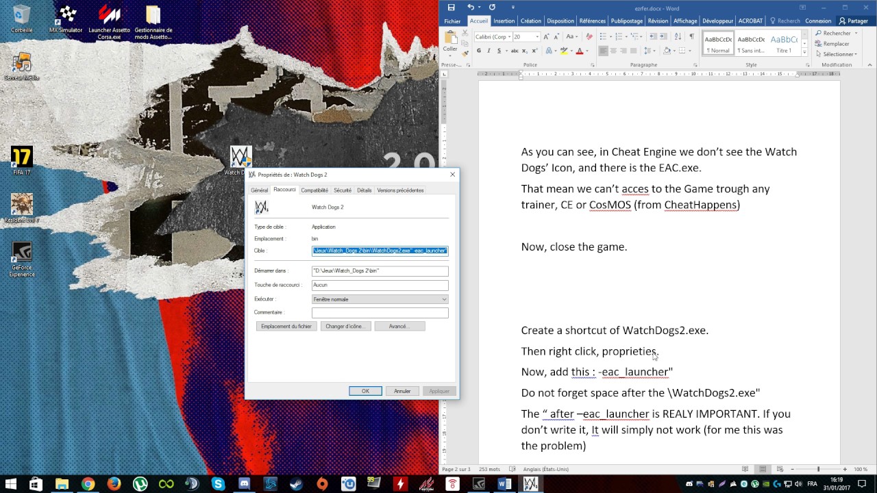 Watch Dogs 2 CPY crack - How to disable EAC (EasyAntiCheat)