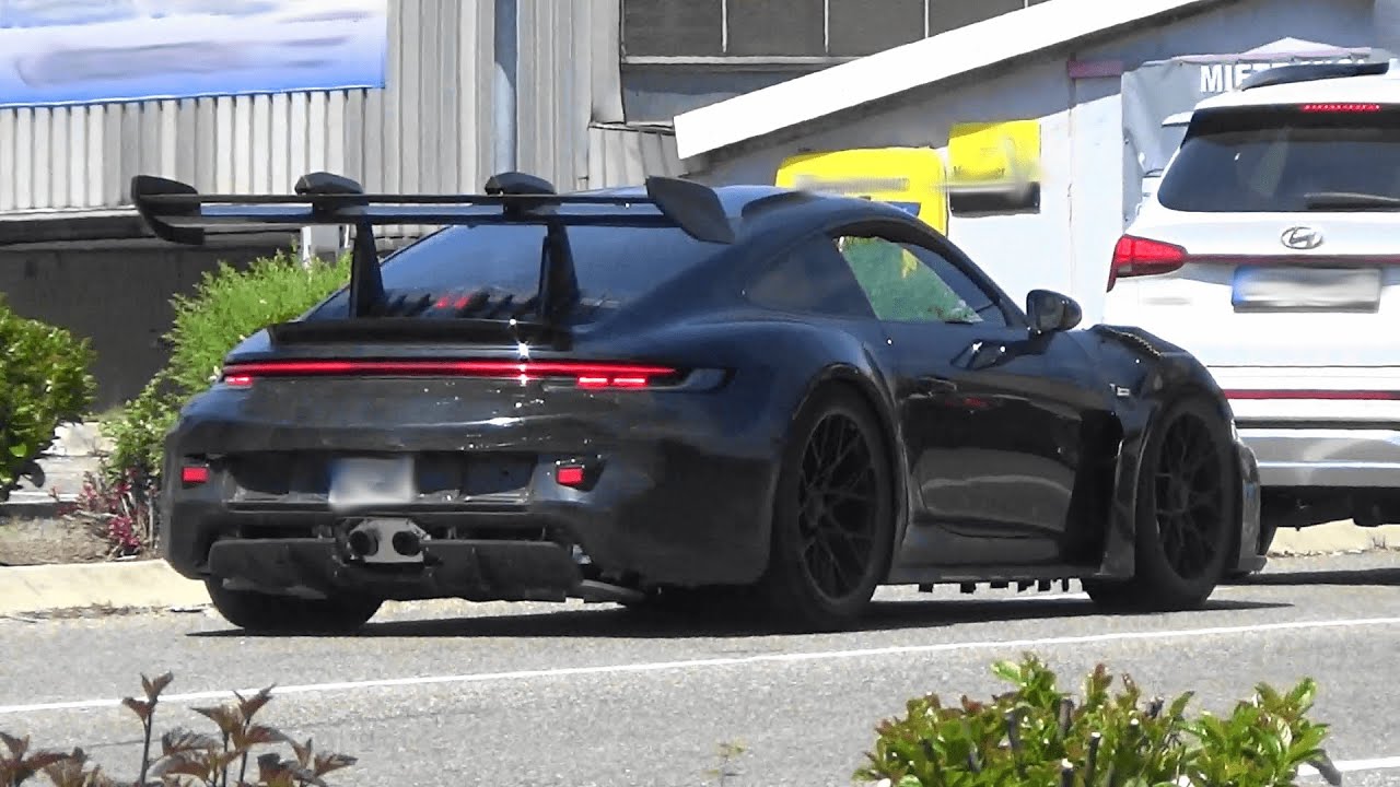 Porsche 911 GT3 RS / GT2 RS - 992-2 series - 2025 / 2026 - Barely Disguised Prototype
