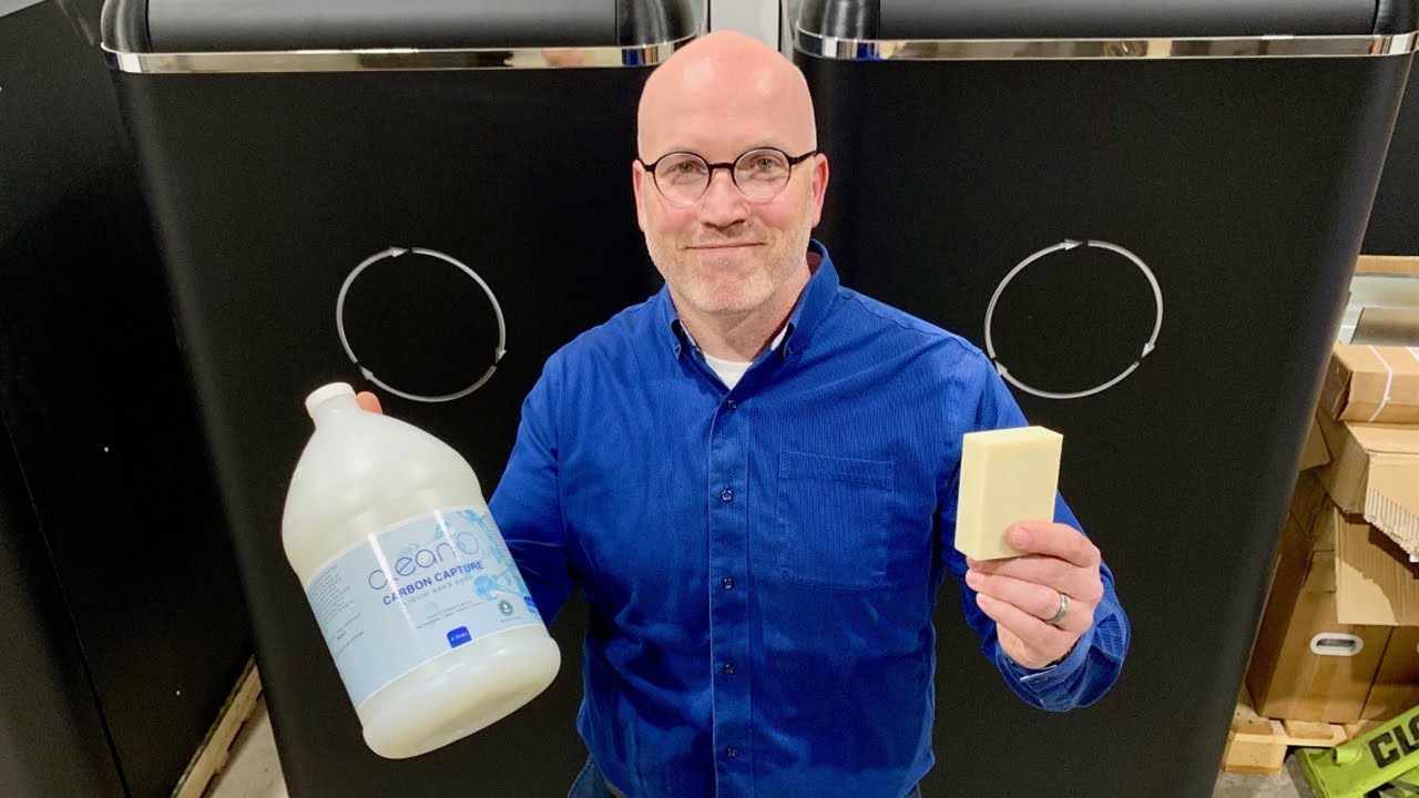 Company turns CO2 emissions into soap