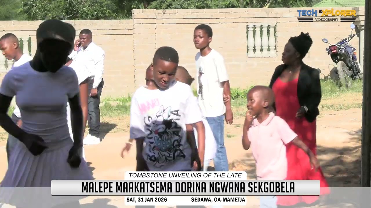 Tombstone Unveiling Of Maakatsema Dorina Malepe