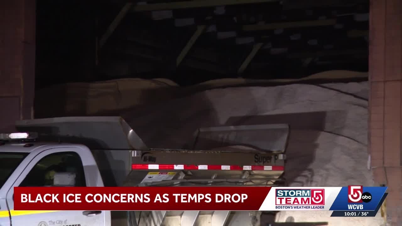 Worcester prepares for icy morning commute with overnight brining and parking ban