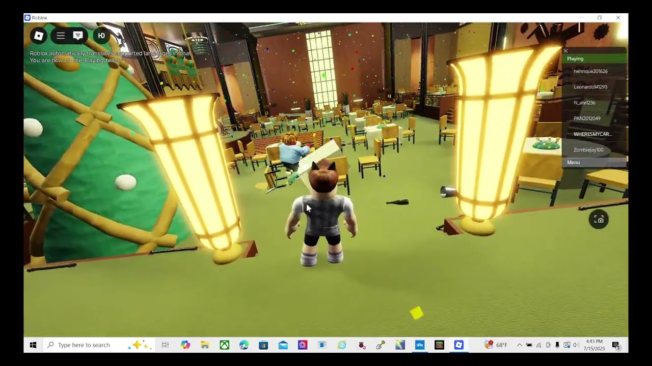The Poseidon Adventure 1972 in Roblox